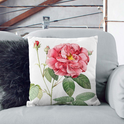 Floral Square Cushion
