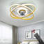 Hurhula 28cm Ceiling Fan with LED Lights