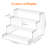 2.362'' H x 10.85'' W Plastic Display Case