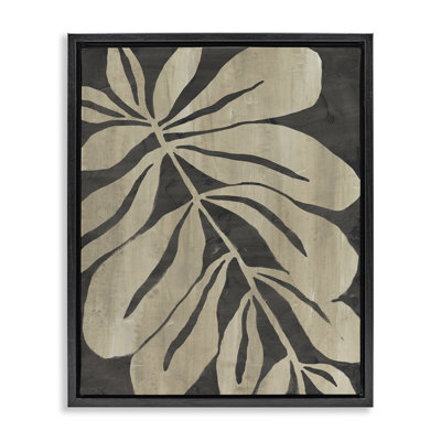 Rustic Leaf Shape Floating Frame, design by June Erica Vess