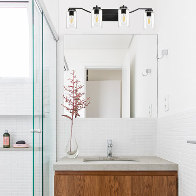 Éclairage mural pour salle de bain 4 lumières Ixtures