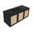 Classe 48" Wall-Mounted Bathroom Vanity in Black Oak with 3-Hole Widespread Sink Top-107130472-107130471-121543724