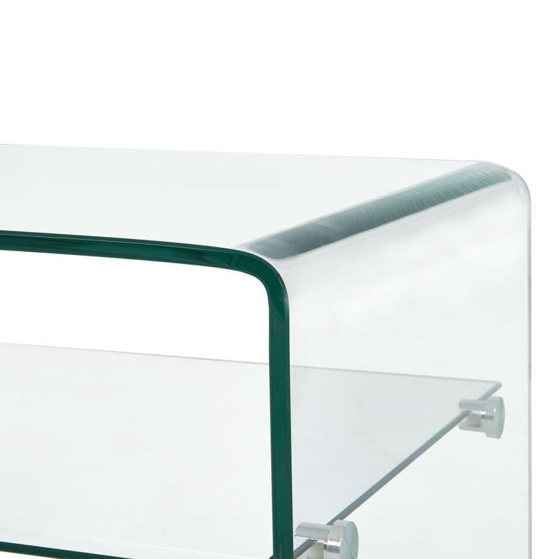 Amoret Abstract Coffee Table with Storage, 31 X 98 x 45cm