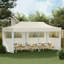 Vidaxl Foldable Tent Pop-Up With 4 Side Walls Outdoor Party Tent Garden Gazebo-125169127
