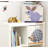 3 Sprouts - Toy Storage Cube for Baby and Kids - Rabbit