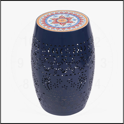 Table d'appoint en mosaïque élégante et polyvalente pour les espaces intérieurs et extérieurs