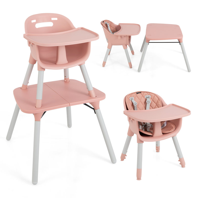 High Chair, Grey/Green