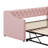 Twin Size Upholstered Daybed With Pop Up Trundle-2101504246