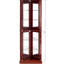 Armoire de coin en miroir avec miroir