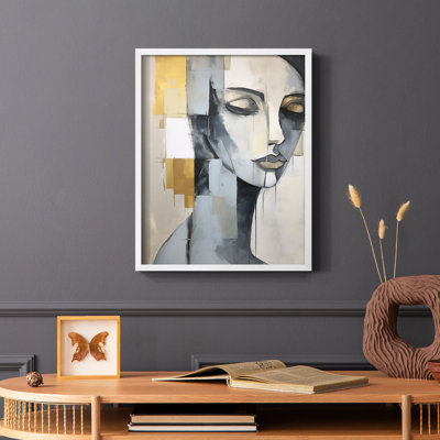 WOMEN Series CXVI  -Premium Framed Print -Ready to Hang - No Nails Required