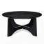 Table basse ronde de 36 po, tables basses en bois pour salon ()