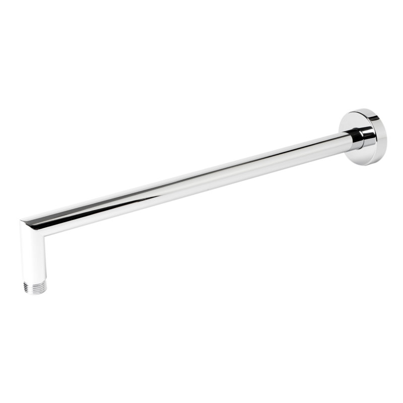Bras de douche, Chrome poli