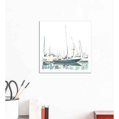 Sailboat Scenery I by Emma Caroline - Wrapped Canvas Gallery-Wrapped Canvas Giclée