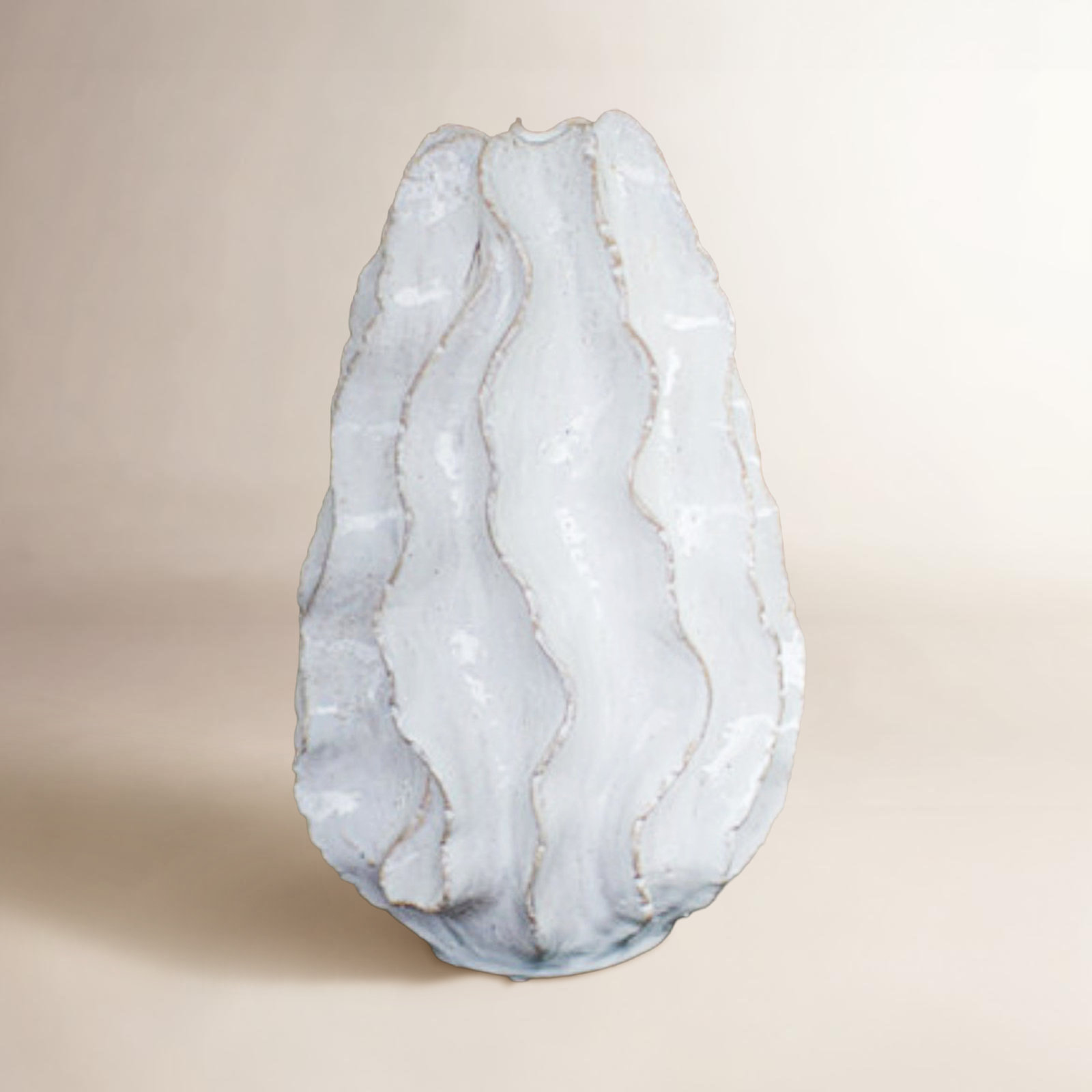 Aubren Ceramic Table Vase, 14.5" H x 8.75" W x 8.75" D