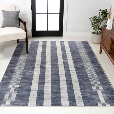 Tapis gris ardoise / ivoire Chichaoua