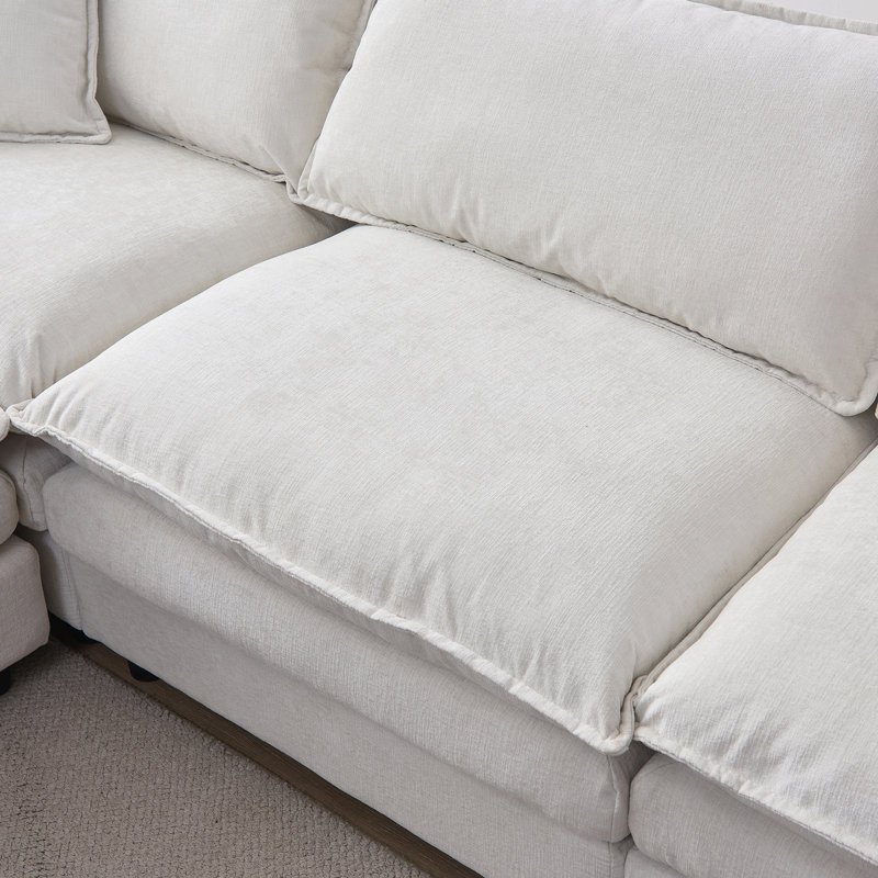 Canapé modulaire modulaire, Beige