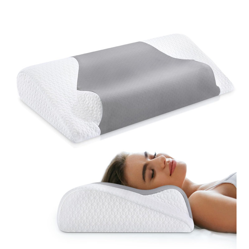 Demarest Memory Foam Soft Cooling Pillow