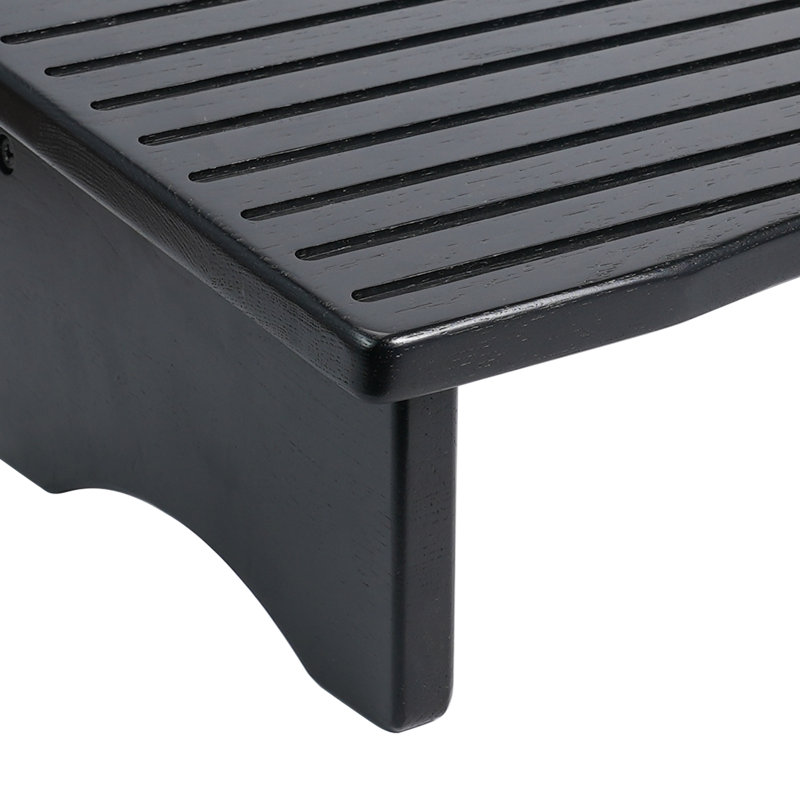 Consdan Footrest, Ergonomic Footrest for Under Desk at work, Nursing Footstool, Black