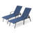 Gland Outdoor Metal Chaise Lounge-1385471651
