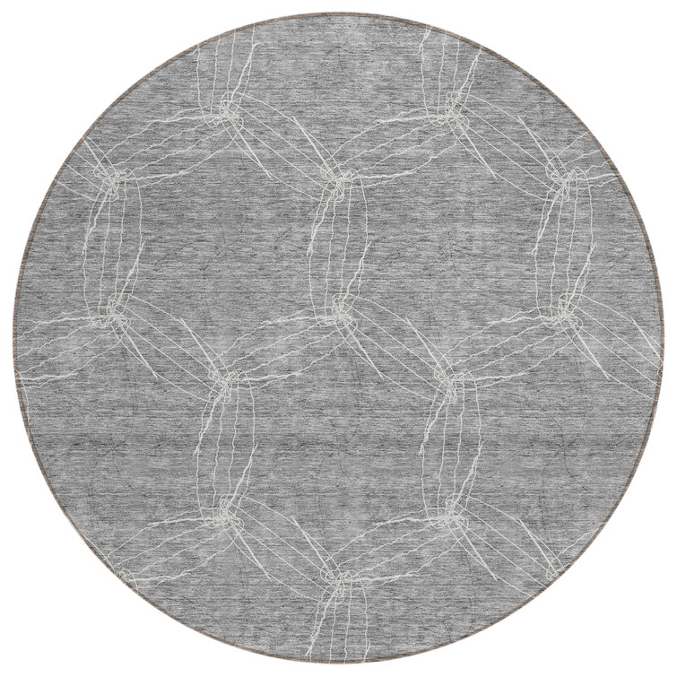 Aquaisha Geometric Indoor / Outdoor Rug