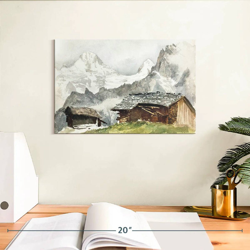 Lilith Chalets Breithorn Murren 1870, H 8 po x l 12 po