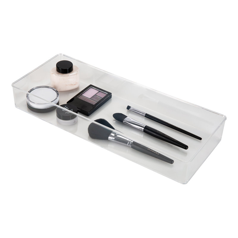 Simplify Long Rectangular Drawer Organizer In Clear