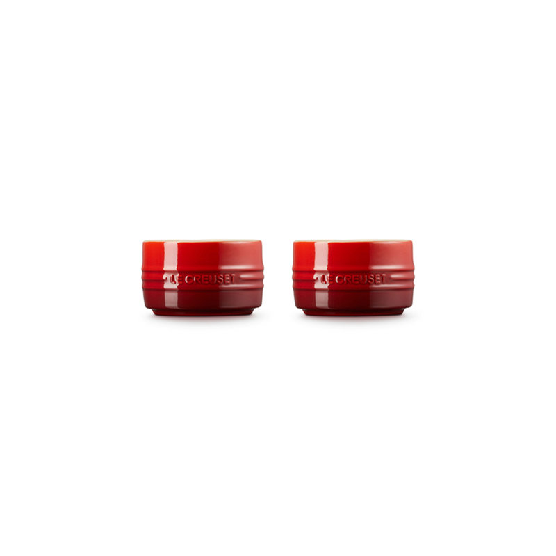 Straight Wall Ramekin, Cerise