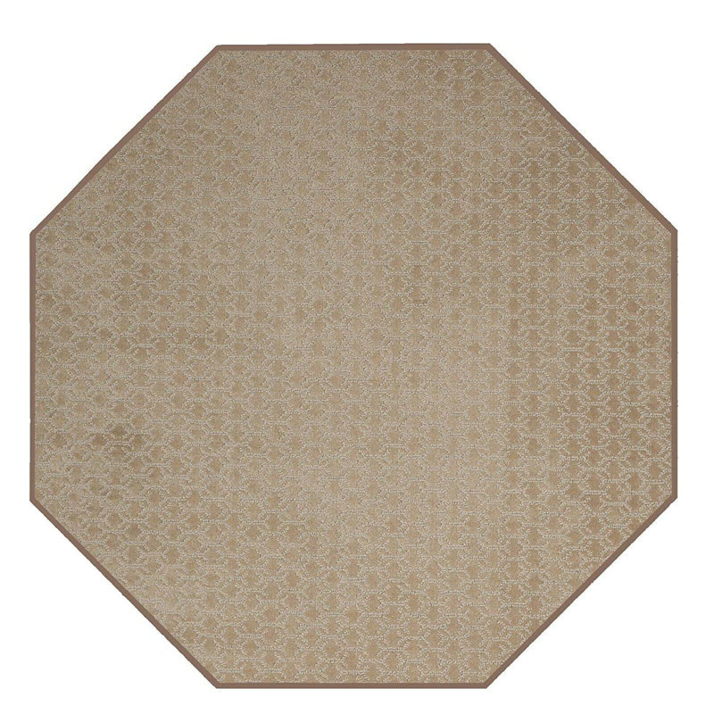 Tapis valide sur mesure - brun, Octogone 12 pi