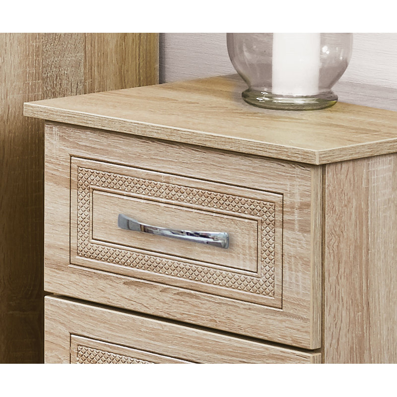 Fully Assembled Hawthorn 4 Drawer Chest, Bardolino Oak