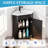 26" Corner Single Bathroom Vanity With Ceramic Sink, Freestanding Bathroom Cabinet Sink (Faucet Not Included)
