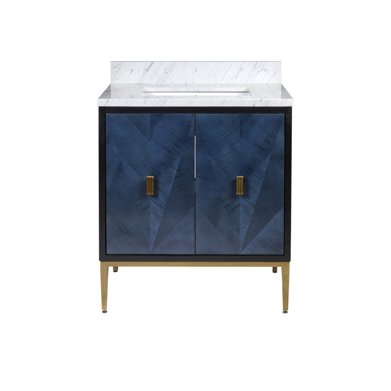 Kallista 30" Freestanding Standard Single Bathroom Vanity with Top