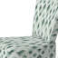 Chaise rembourrée moderne - Fauteuil Ikat vert sauge-320353927