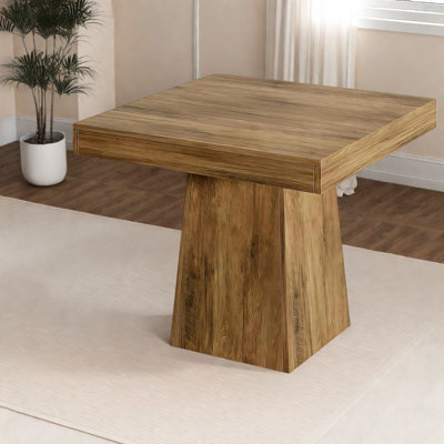 Table de salle à manger compacte en bois de style maison de campagne pour les petites cuisines