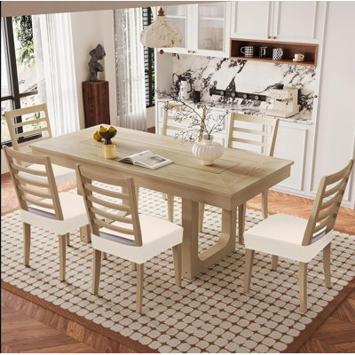 Housses de siège imperméables pour chaises de salle à manger, sans housses arrière, ensemble de 4 housses de siège de chaise en jacquard amovible et lavable, beige