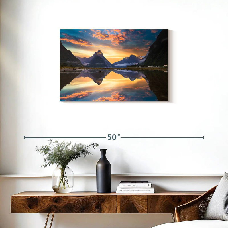 Marchelle Milford Mountain Lake, 20" H x 30" W