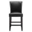 Tabouret de bar moderne en similicuir noir LUMera-530384755-530384752