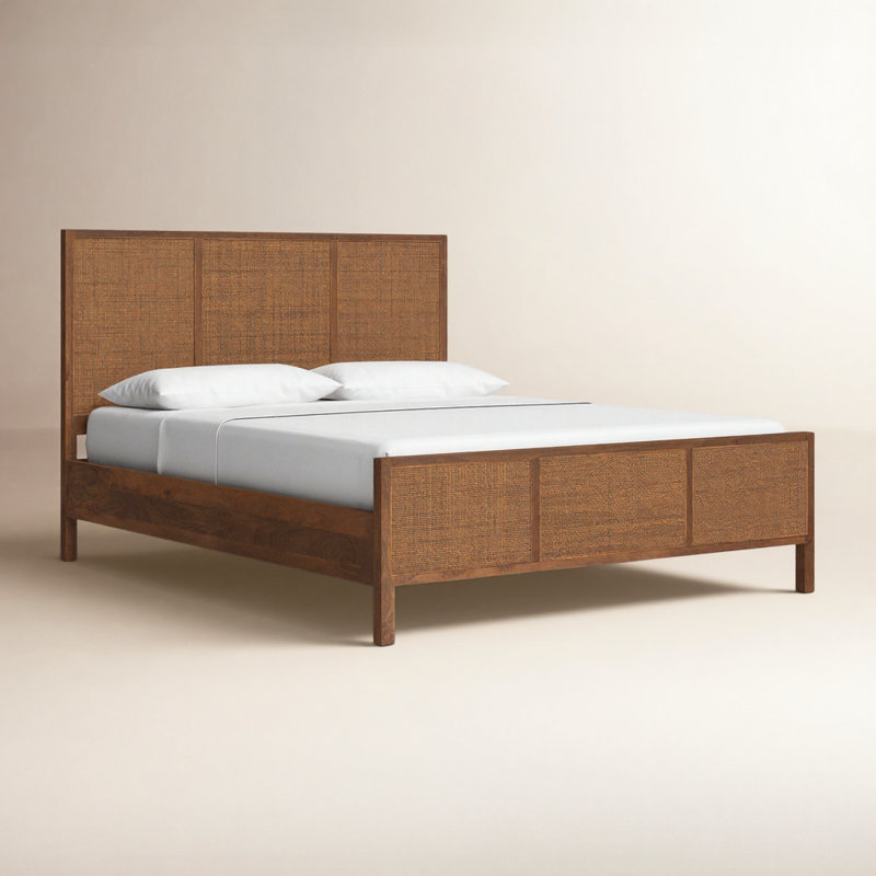 Sydney Bed, King, Brown Wash