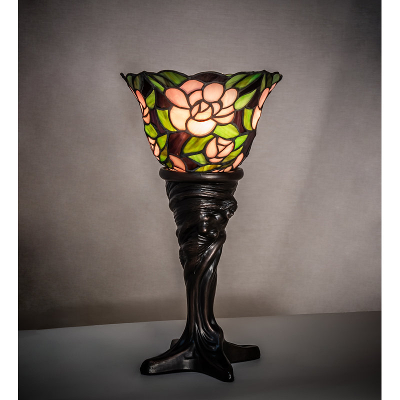 Rustic Lodge Torchiere Table Lamp