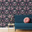 Azhanae Floral Metallic Wallpaper Double Roll-2030992642