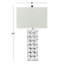 Lampe de table argent 29,4 "Andreca