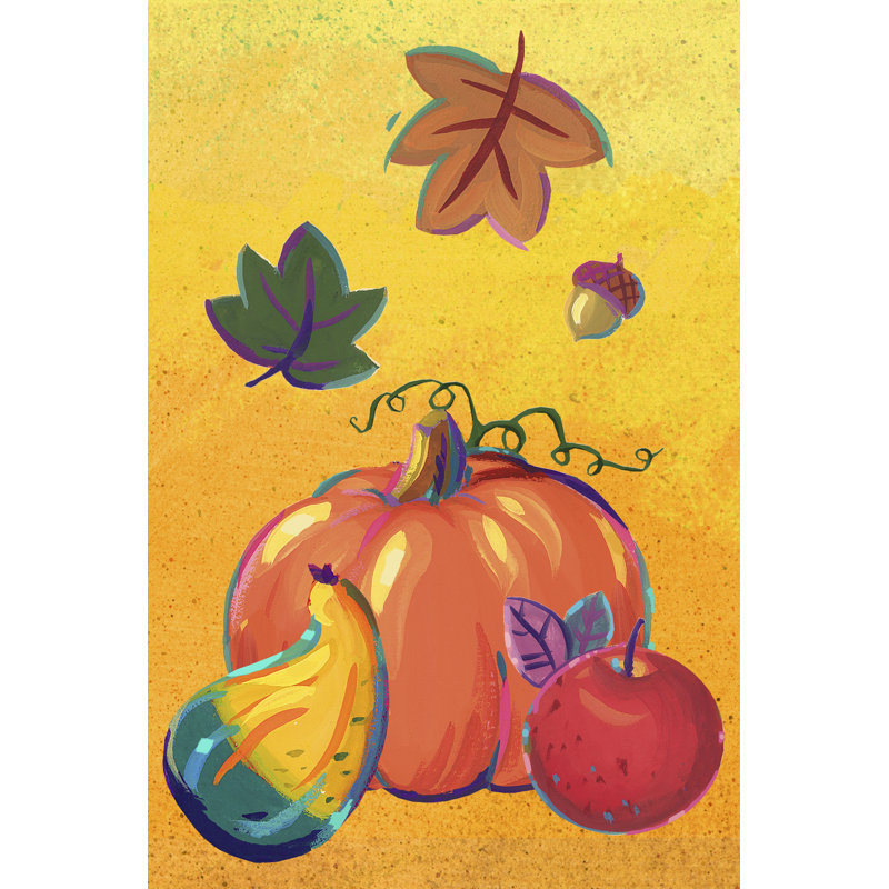 «Graphic Cornucopia I» par Viv Eisner, reproduction d'art sur toile tendue, H 12 po x l 8 po