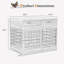 Caisse pour chien avec portes doubles-1940443991