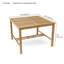 Windsor Outdoor 9 - Piece Teak Bar Height Dining Set
