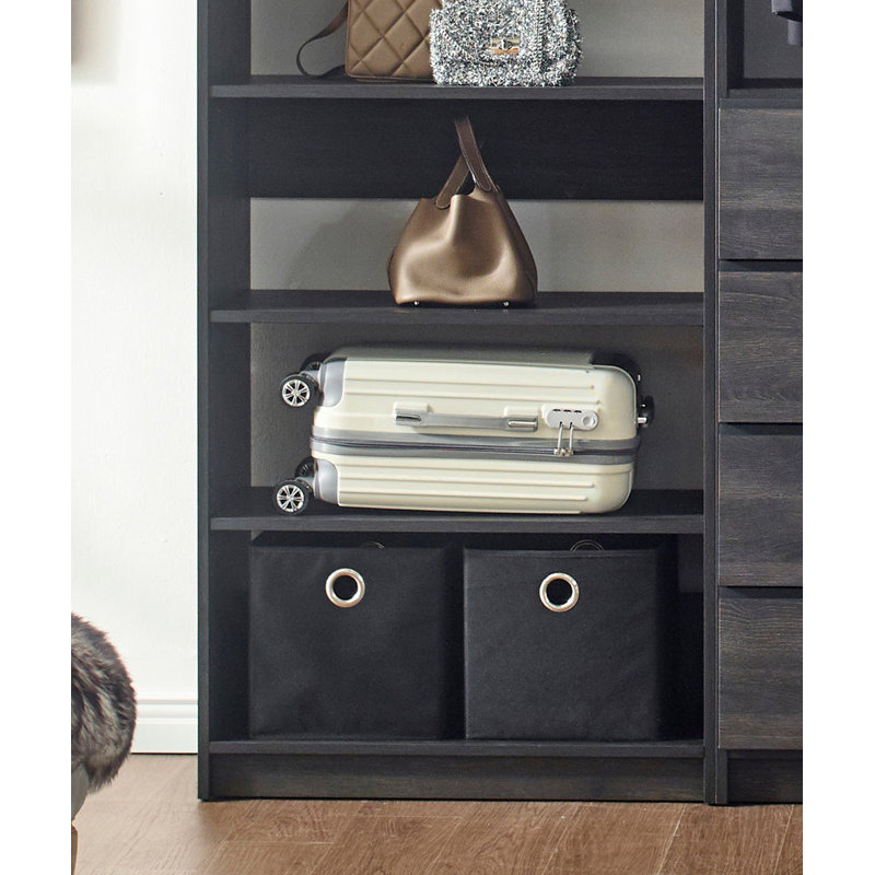 Kalinikos 94.19'' Corner System, Black