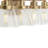 Rayleigh 4 - Light Vanity Light with Seeded Glass Shades-540892063