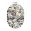 Tapis floral intérieur / extérieur gris-110742408