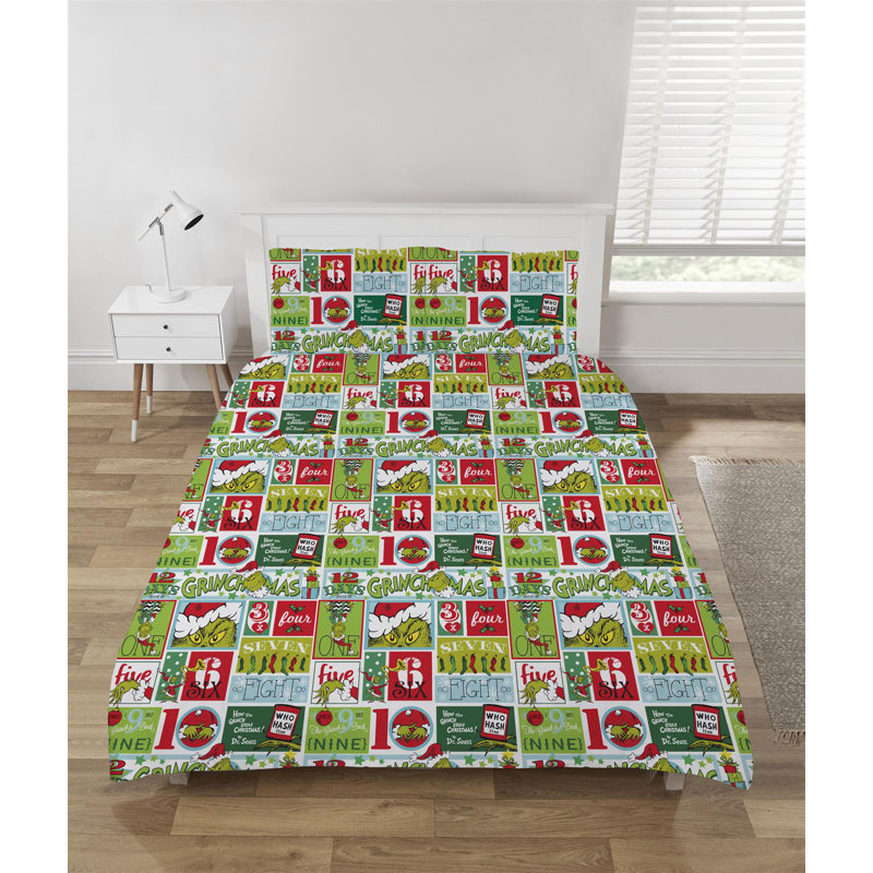 Andri Microfiber Duvet Cover Set with Pillowcases, Double Duvet Cover + 2 Pillowcases