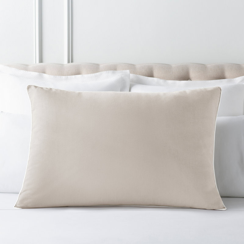 Mandalay Pillow Cover & Insert, White, 26" x 36"