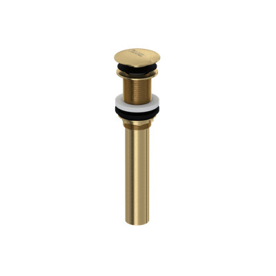 Push Drain Without Overflow