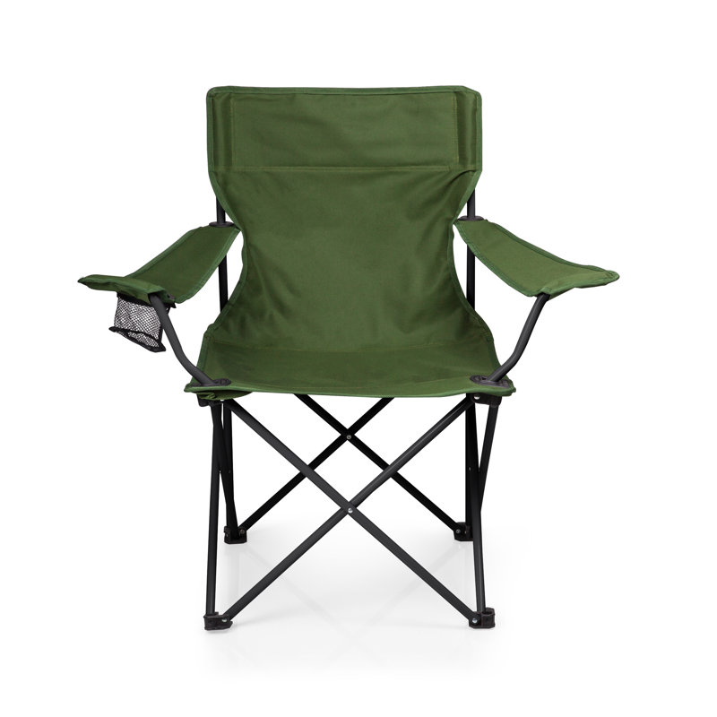 PTZ Camp Chair with Carrying Bag, Khaki Green